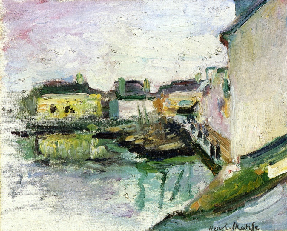 Henri Matisse - The Port of Palais, Belle Ile 1896